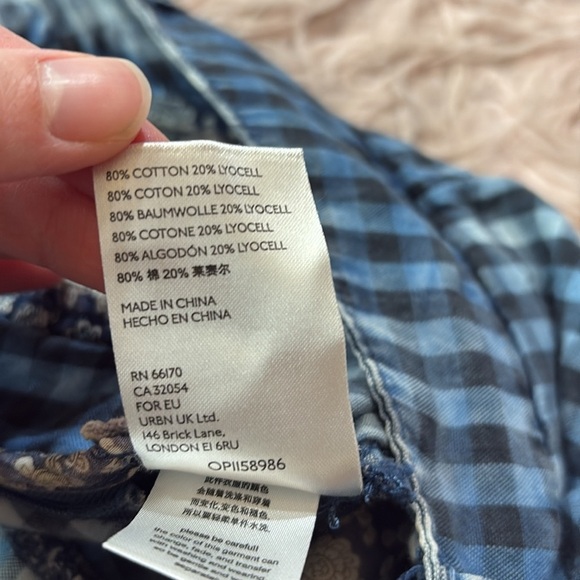 Anthropologie Maeve Avryl Bleached Slim Pants sz 0 - Picture 12 of 12